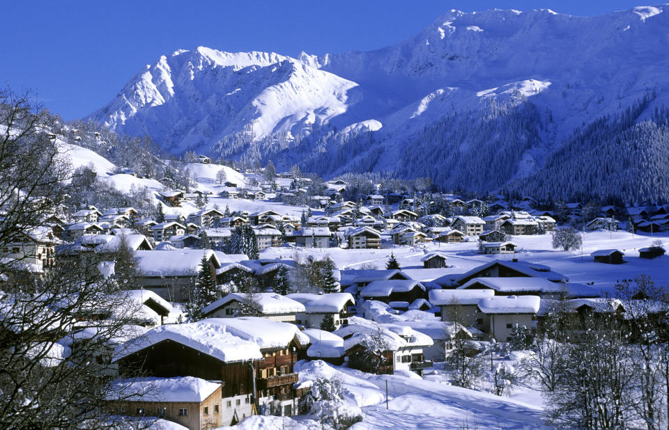 <p>Prince William and Kate Middleton Klosters, Switzerland</p>