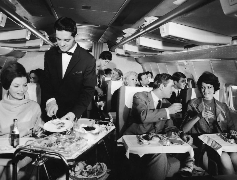 Today's business class is a far cry from how it used to be (Getty)