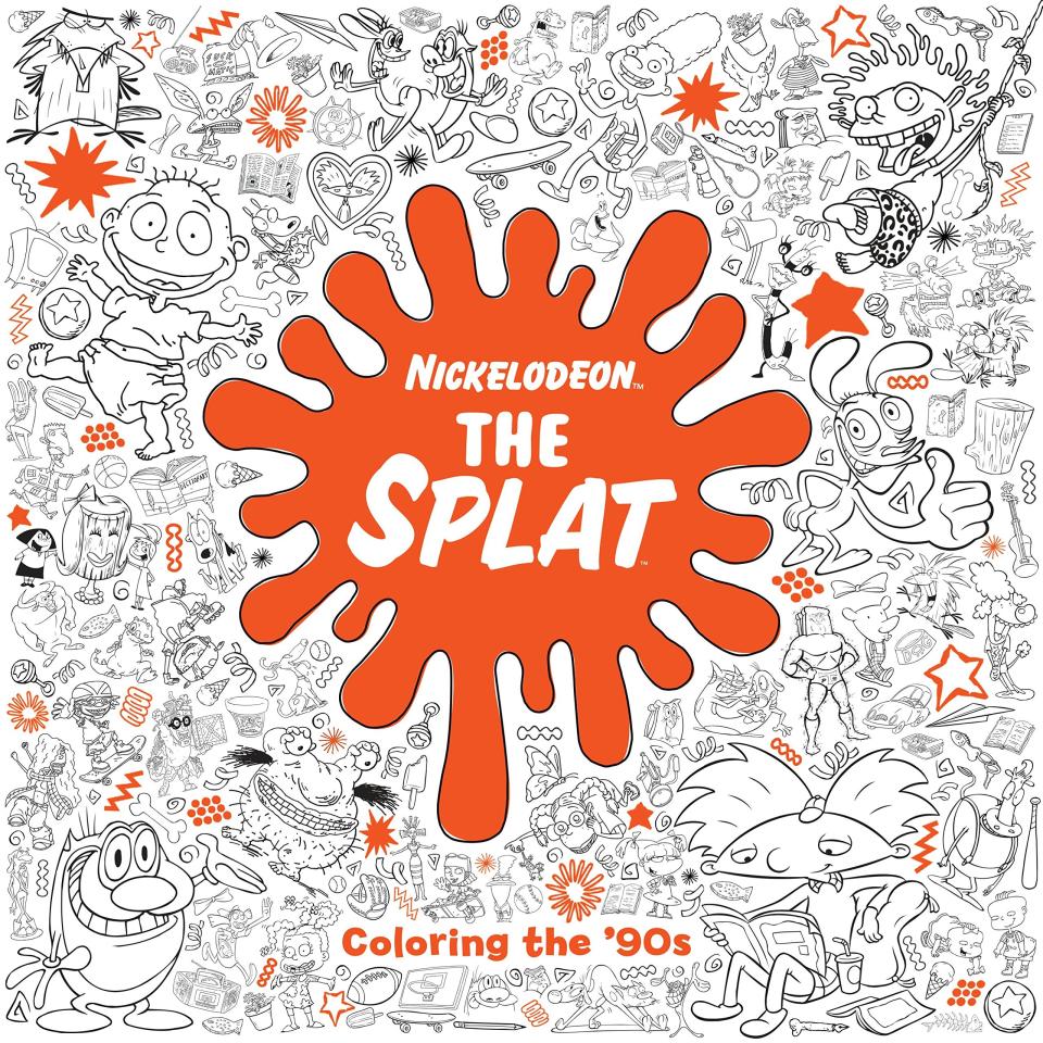 Nickelodeon coloring book, funny coloring books