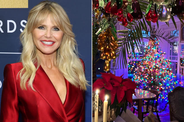 The Most Stunning Celebrity Christmas Trees From Ant Anstead Justin Trudeau Erin Napier And More