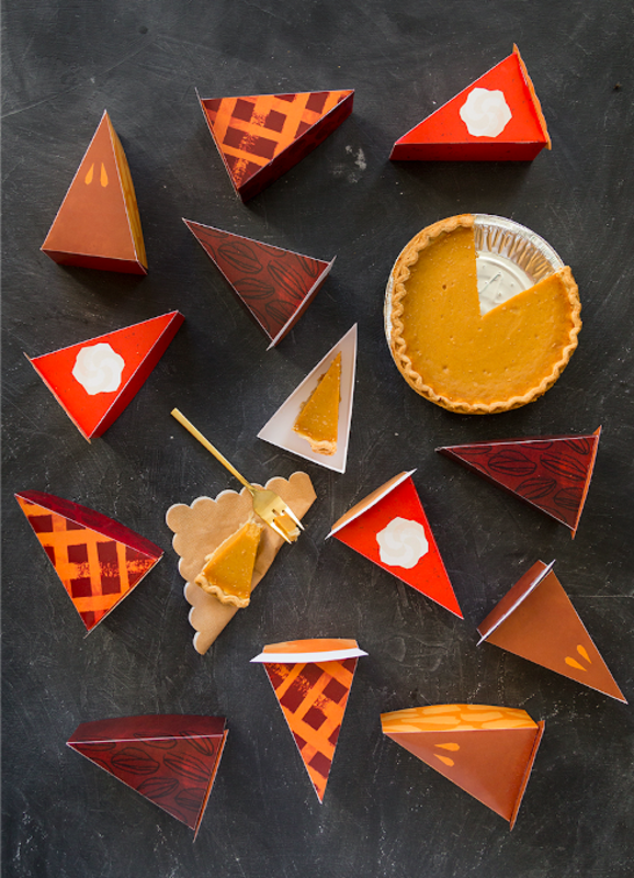 <p>The House That Lars Built</p><p>Send your guests home with leftover pie in these DIY printable pie boxes. Go to <a href="https://thehousethatlarsbuilt.com/2016/11/diy-pie-slice-to-go-boxes.html/" rel="nofollow noopener" target="_blank" data-ylk="slk:The House That Lars Built;elm:context_link;itc:0;sec:content-canvas" class="link rapid-noclick-resp"><em>The House That Lars Built</em></a> to see the details.</p>
