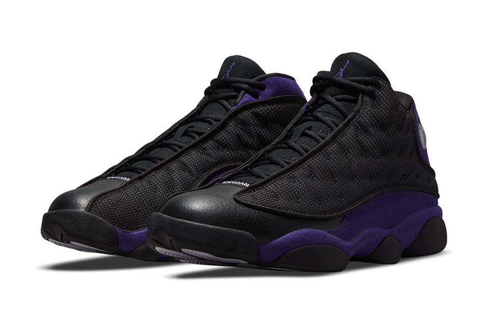 The Air Jordan 13 “Court Purple.” - Credit: Courtesy of Nike