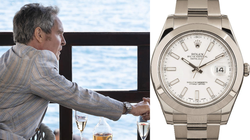 The White Lotus Season 2: Quentin Wearing a Rolex Datejust