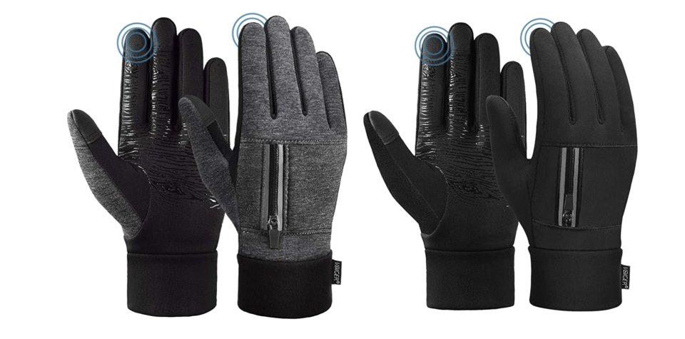 Nie wieder kalte Hände beim Workout im Winter: Die Handschuhe gibt es in grau oder schwarz. (Bild: Amazon)