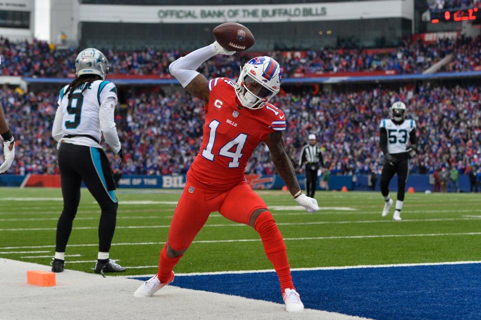 Stefon Diggs loves the fact that so much remains the same in the Bills offense.