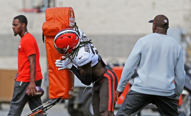 Ronnie Harrison hosts annual youth football camp, focusing on giving back  to the community