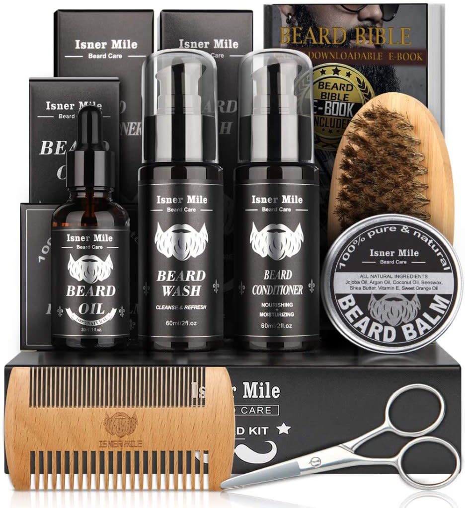 isner mile beard grooming kit