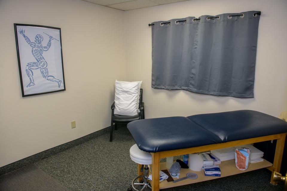 MOOSE Physical Therapy offers a pair of private examination rooms.