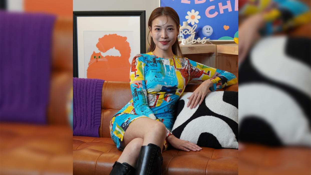 Local actress Dawn Yeoh talks about the impact her mum has on her life and career. PHOTO: Yahoo Southeast Asia