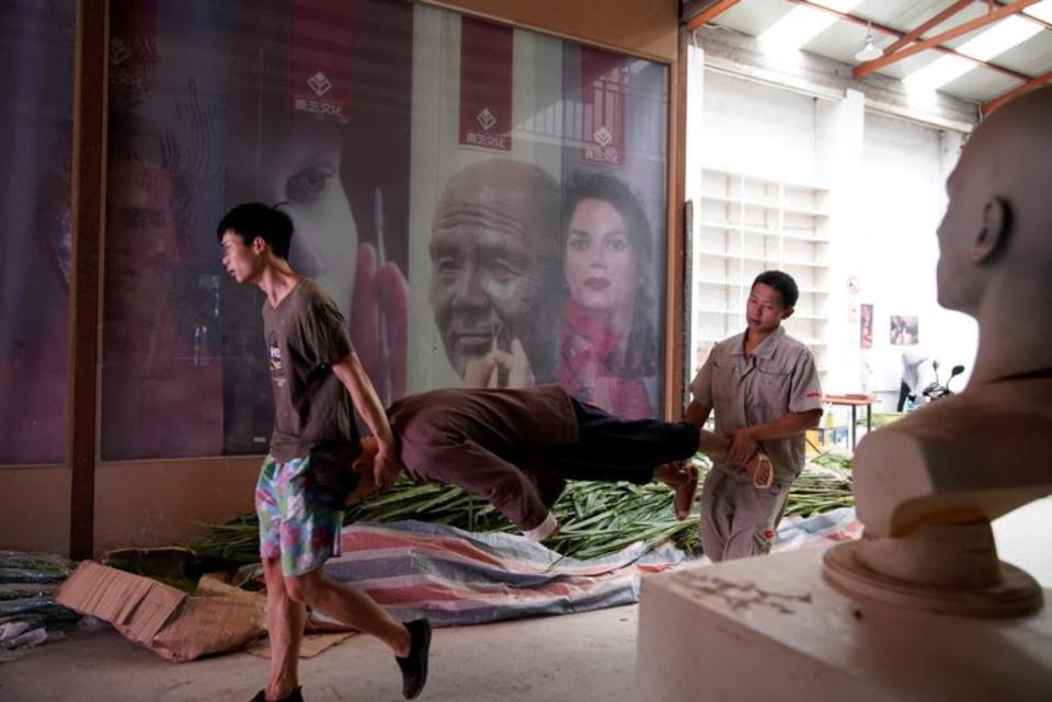 La empresa se fundó en 2012. El año pasado llegó a vender 700 figuras de cera, aproximadamente un tercio de ellas al extranjero. (Foto: Aly Song / Reuters).