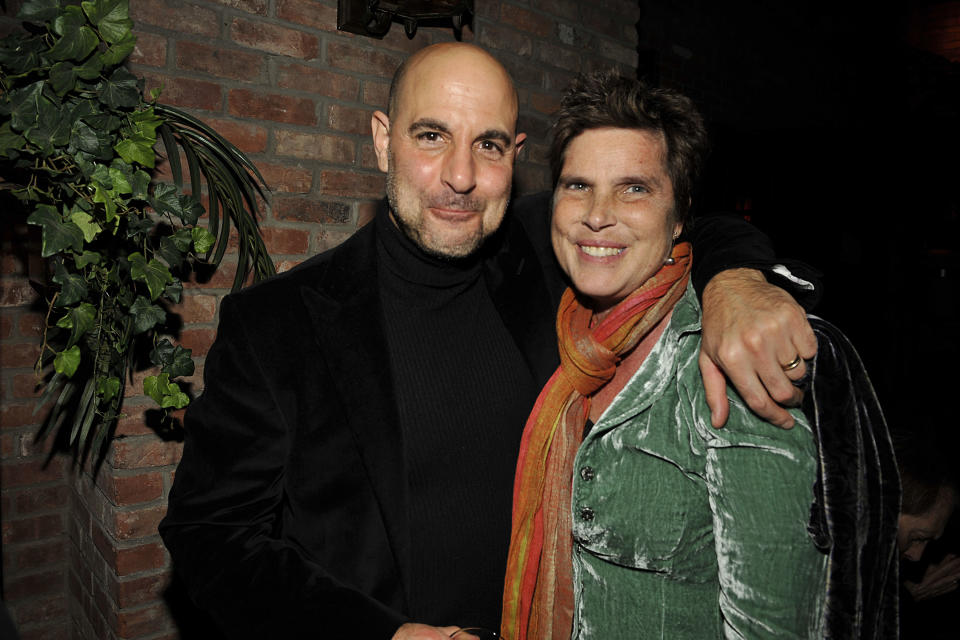 Stanley Tucci and first wife Kate Spath-Tucci in 2008, the year before her death from breast cancer. (Photo: PATRICK MCMULLAN/Patrick McMullan via Getty Images)