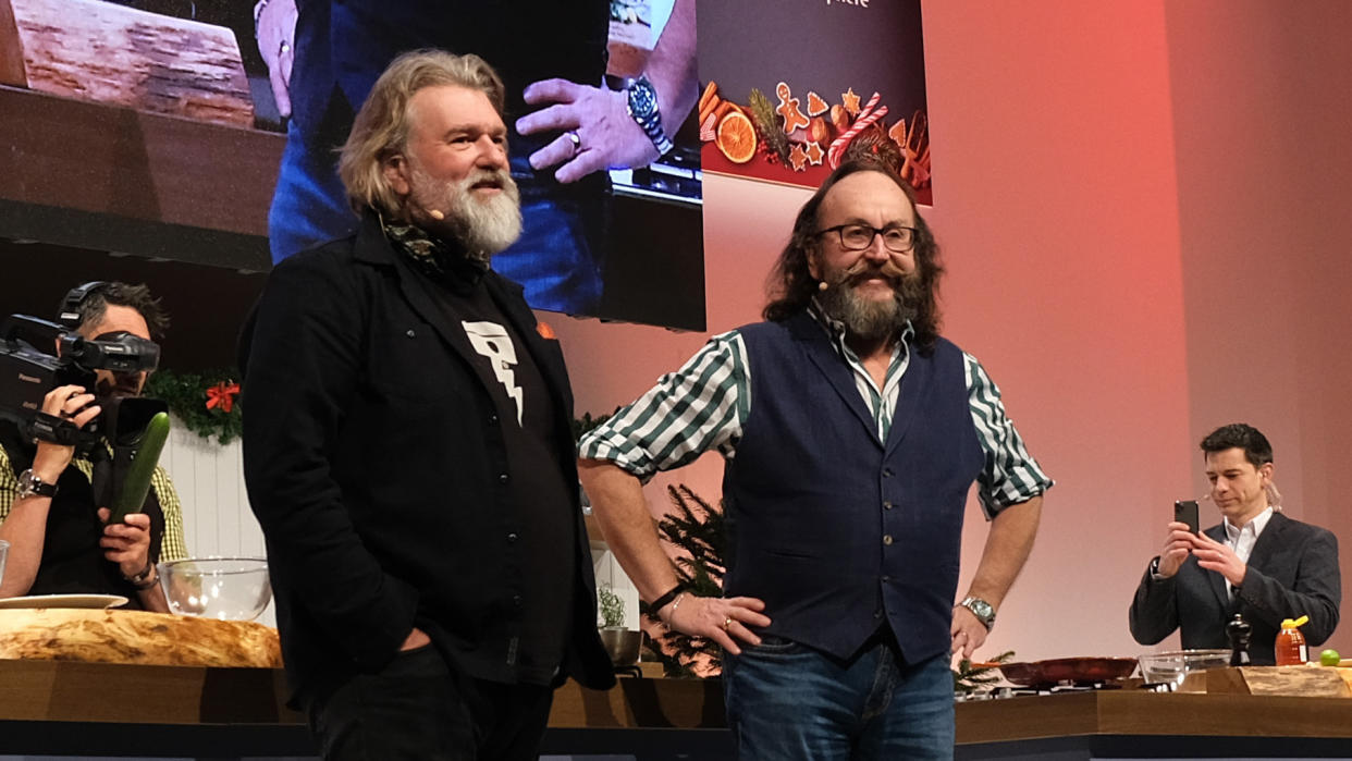 Si King and Dave Myers have worked together for years as part of celebrity chef duo the Hairy Bikers. (MelMedia/GI Images)