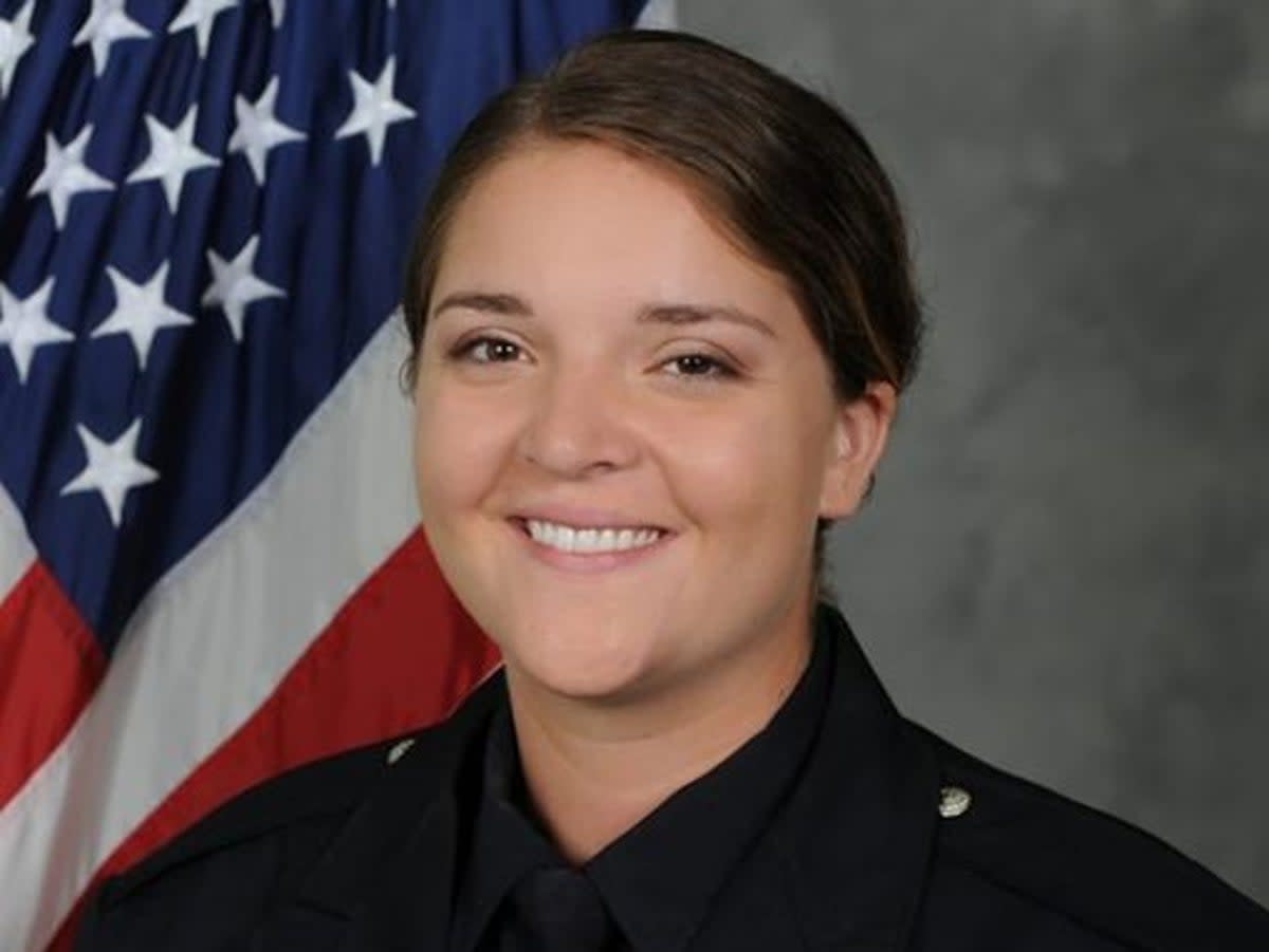 North Myrtle Beach Police officer Kayla Wallace helped rescue a kidnapped woman in South Carolina (North Myrtle Beach Police)