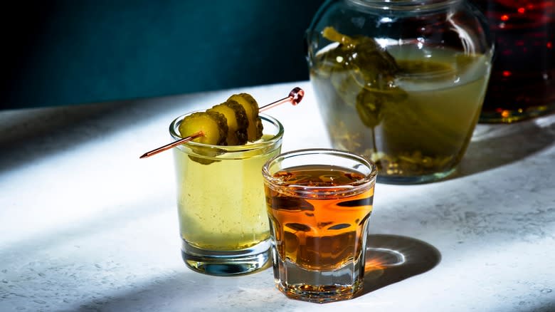 pickleback shot