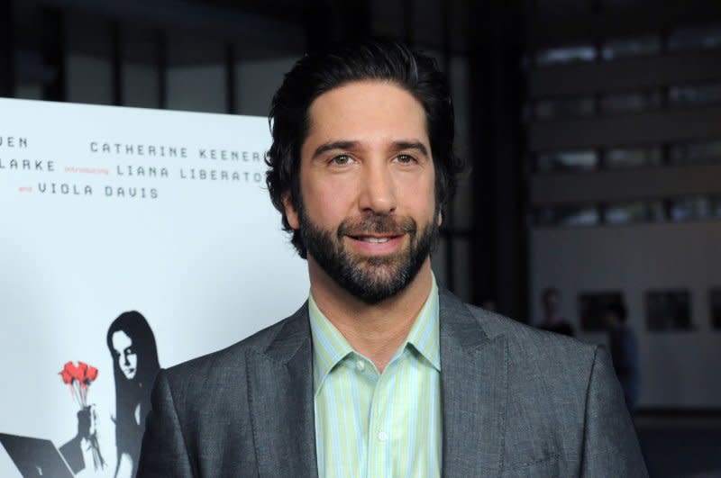 David Schwimmer attends the Los Angeles premiere of "Trust" in 2011. File Photo by Jim Ruymen/UPI