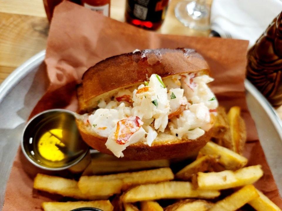 Lobster roll.