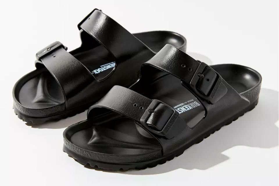 birkenstock, black sandals