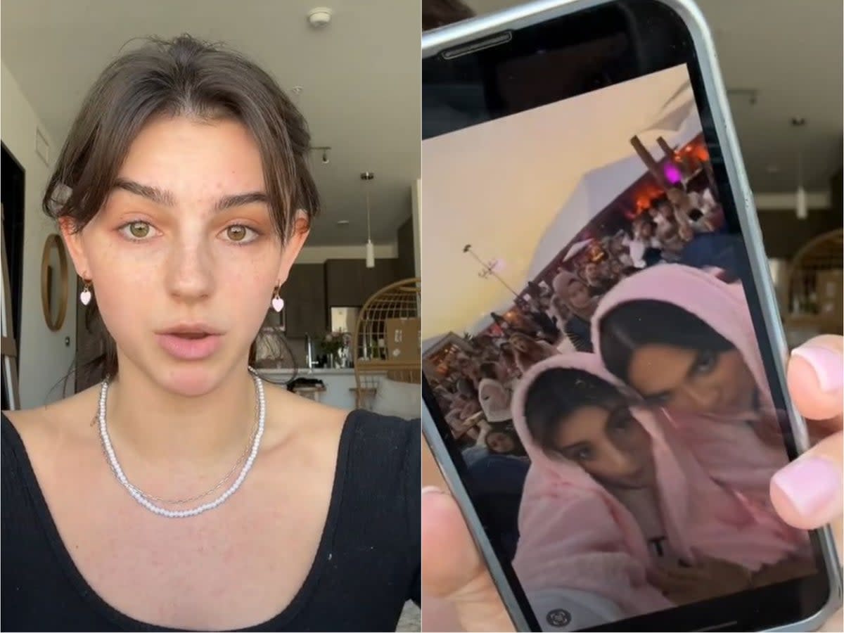 Savannah Demers and Michelle Kennelly have been accused of Islamophobia (Savannah Demers/TikTok)