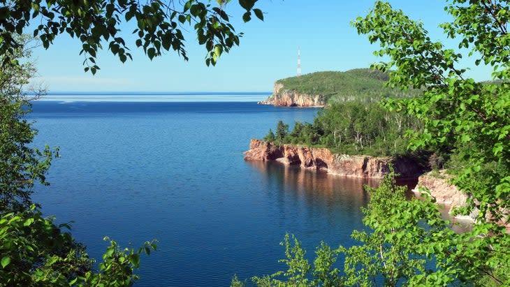 Tettegouche State Park lake view