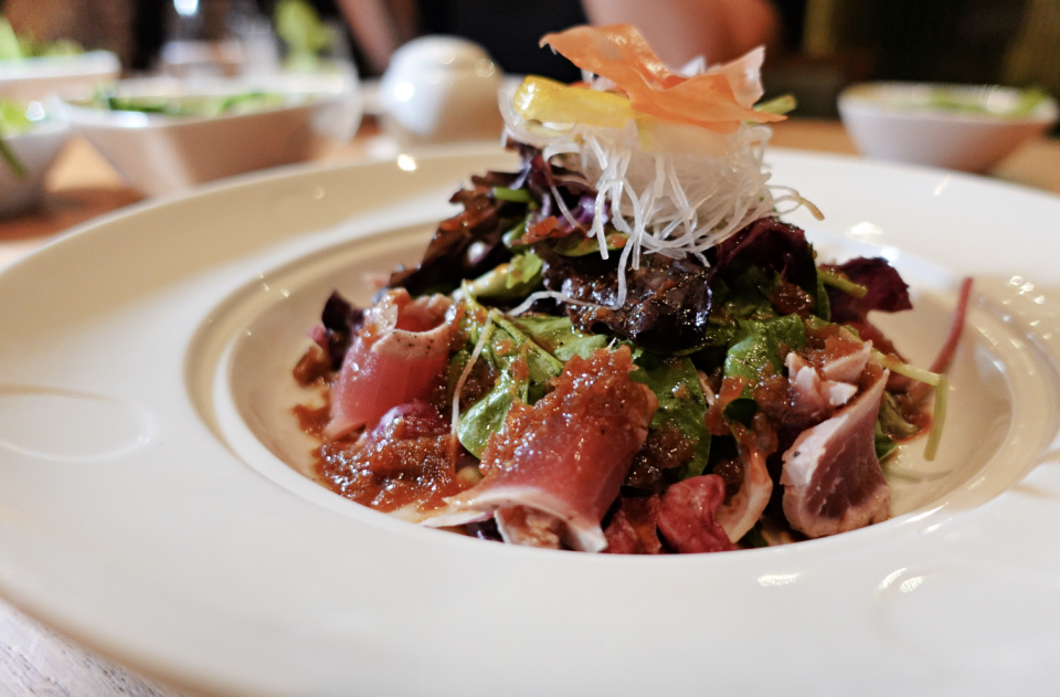 Sashimi Salad with Matsuhisa Dressing
