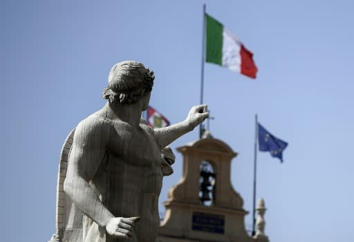 Italy's far-right League and anti-establishment Five Star Movement, ruling in coalition, have refused to change their big-spending programme, which forecasts a public deficit of 2.4 percent of GDP in 2019