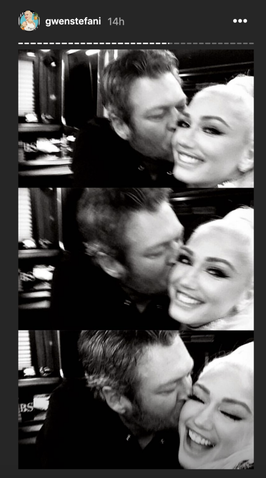 Blake Shelton und Gwen Stefani (Foto: Gwen Stefani über Instagram)