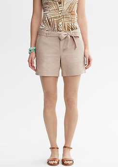 Banana Republic Tie-Front Short, $49.50