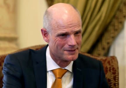 FILE PHOTO: Dutch Foreign Minister Stef Blok attends a meeting with Egypt's Foreign Minister Sameh Shoukry in Cairo, Egypt May 10, 2018. REUTERS/Mohamed Abd El Ghany/File Photo