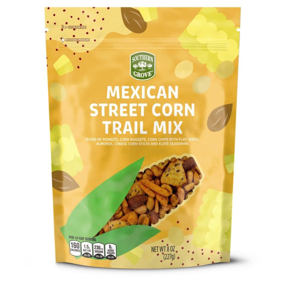 Southern Grove Mexican Street Corn trail mix aldi