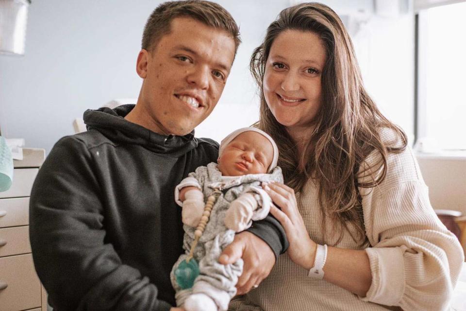 <p>Tori Roloff/Instagram</p> Zach, Josiah and Tori Roloff