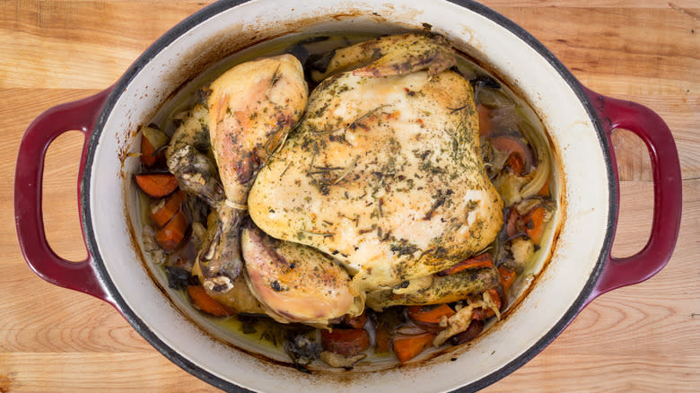 Chicken in slow cooker