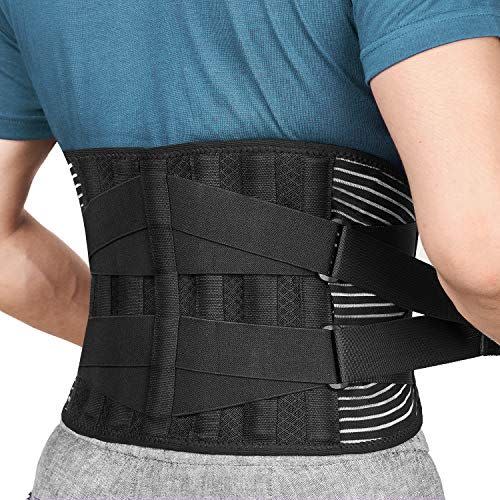 9) FREETOO Back Brace for Lower Back Pain Relief