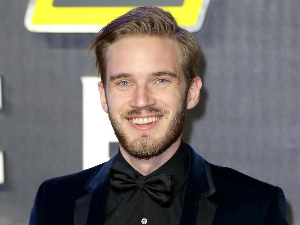 PewDiePie attends the European Premiere of "Star Wars: The Force Awakens" at Leicester Square on December 16, 2015 in London, England: Getty Images