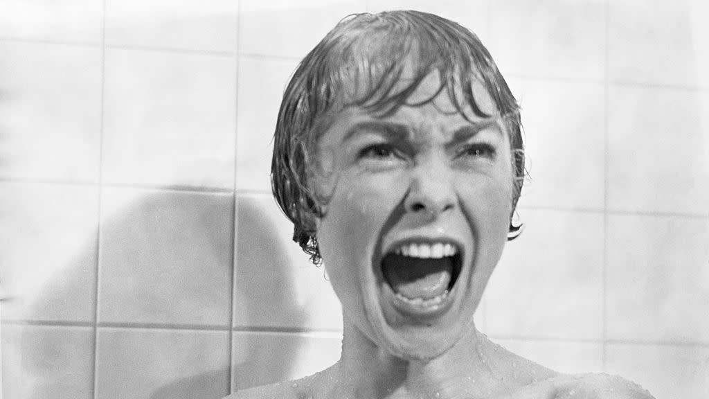 janet leigh screaming in psycho shower scene