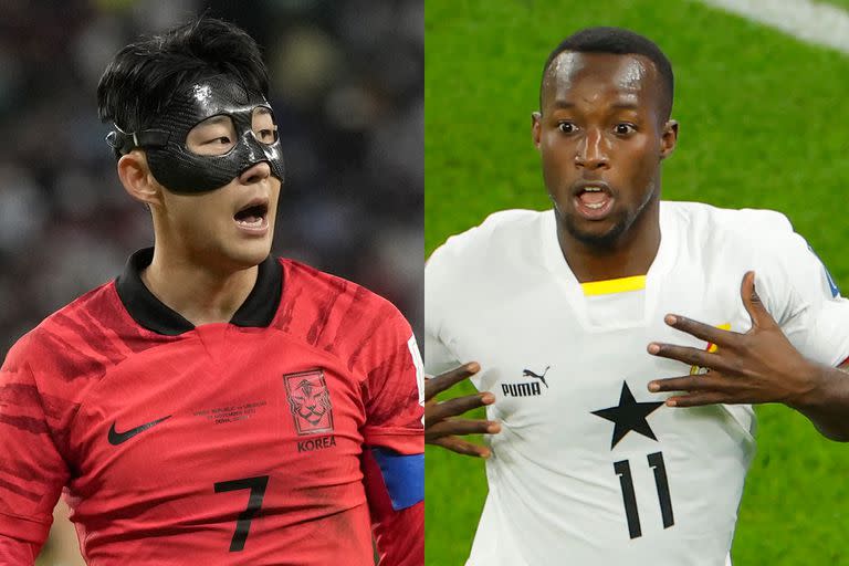 Corea del Sur y Ghana no pudieron triunfar en sus respectivos debuts y van por su primera alegría en Qatar 2022