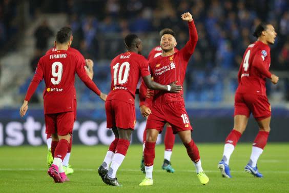 Oxlade-Chamberlain notched his first Champions League goal for 18 months (Getty Images)