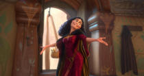 <p>Donna Murphy is the voice of Mother Gothel</p>