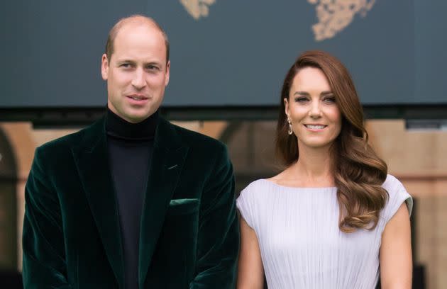 The Duke and Duchess of Cambridge attend the Earthshot Prize 2021 at Alexandra Palace on Oct. 17, 2021 in London (Photo: Samir Hussein via Getty Images)