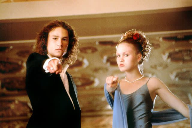 Everett Collection Heath Ledger and Julia Stiles in '10 Things I Hate About You'