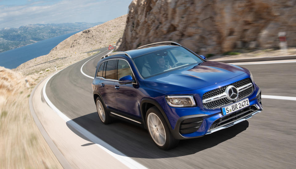 Mercedes-Benz GLB, galaxyblau // Mercedes-Benz GLB galaxy blue