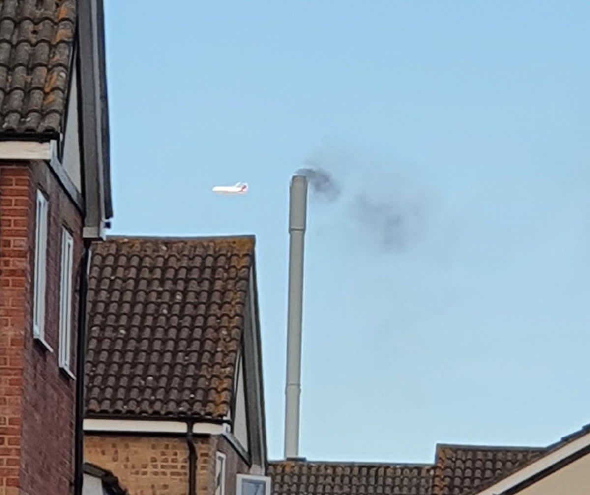 The incinerator is close to residents' homes in south London (Supplied)