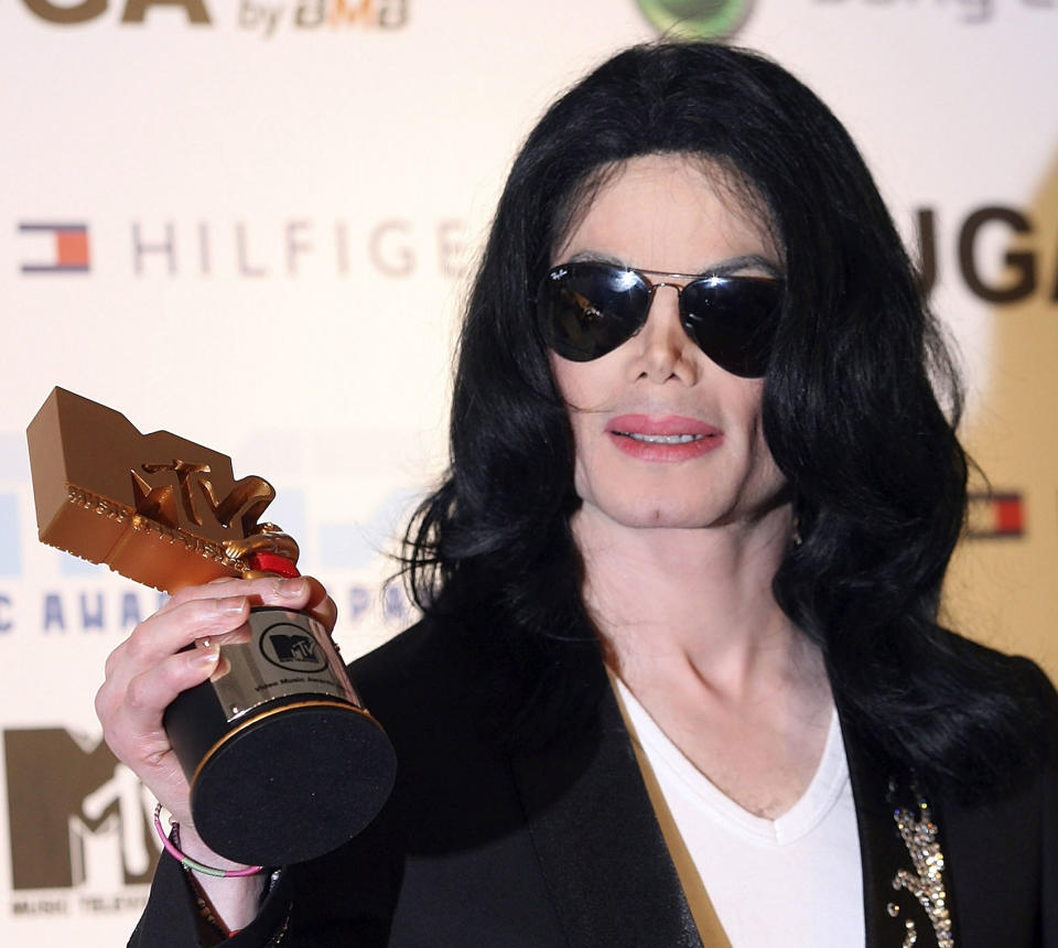 <p>Would you believe, none? He was nominated for “Thriller,” “Leave Me Alone,” and “Scream,” but lost ’em all. (If the VMAs had launched one year earlier, Jackson would have won for “Billie Jean” or “Beat It.”) (Photo: Getty Images) </p>