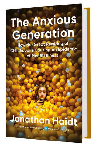 <p>Penguin Press</p> The Anxious Generation by Jonathan Hadit