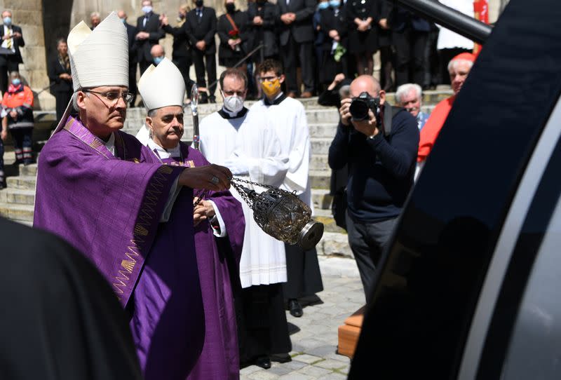 Funeral of Georg Ratzinger, brother of Pope Emeritus Benedict XVI, in Regensburg