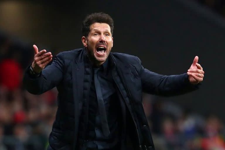 Para Simeone, la temporada de Atlético de Madrid fue buena