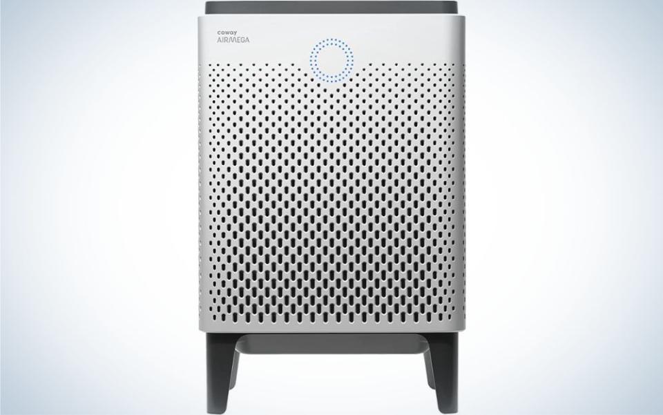 The Coway Airmega 400 Smart Air Purifier is the best air purifier for pets for large rooms. 