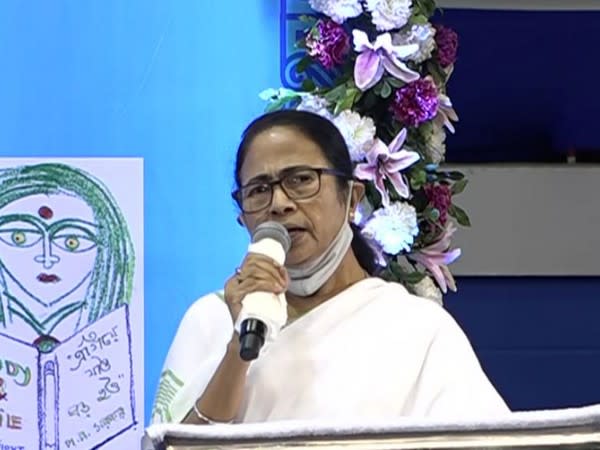 West Bengal Chief Minister Mamata Banerjee at Netaji Indoor Stadiumj in Kolkata  (Photo/ANI)