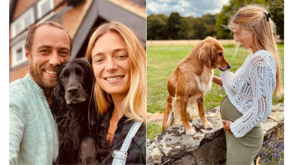 james middleton wife and pet dogs