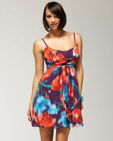 Miami Heat Silk Sun Dress $129