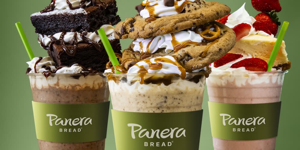 panera bread bakery shakes